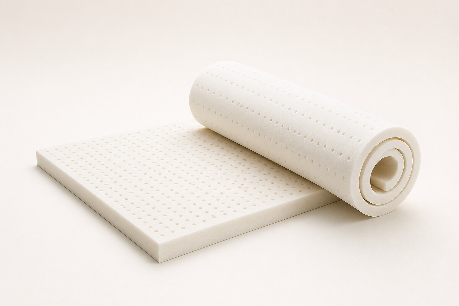 Latex sheet and roll