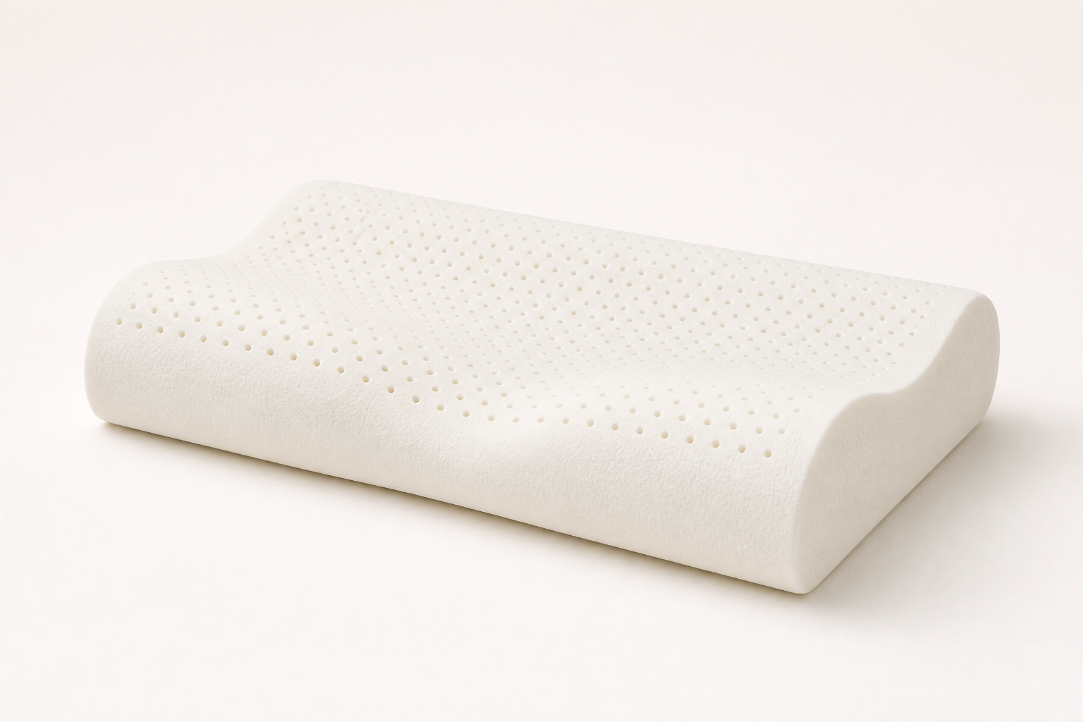 Ergonomic latex pillow